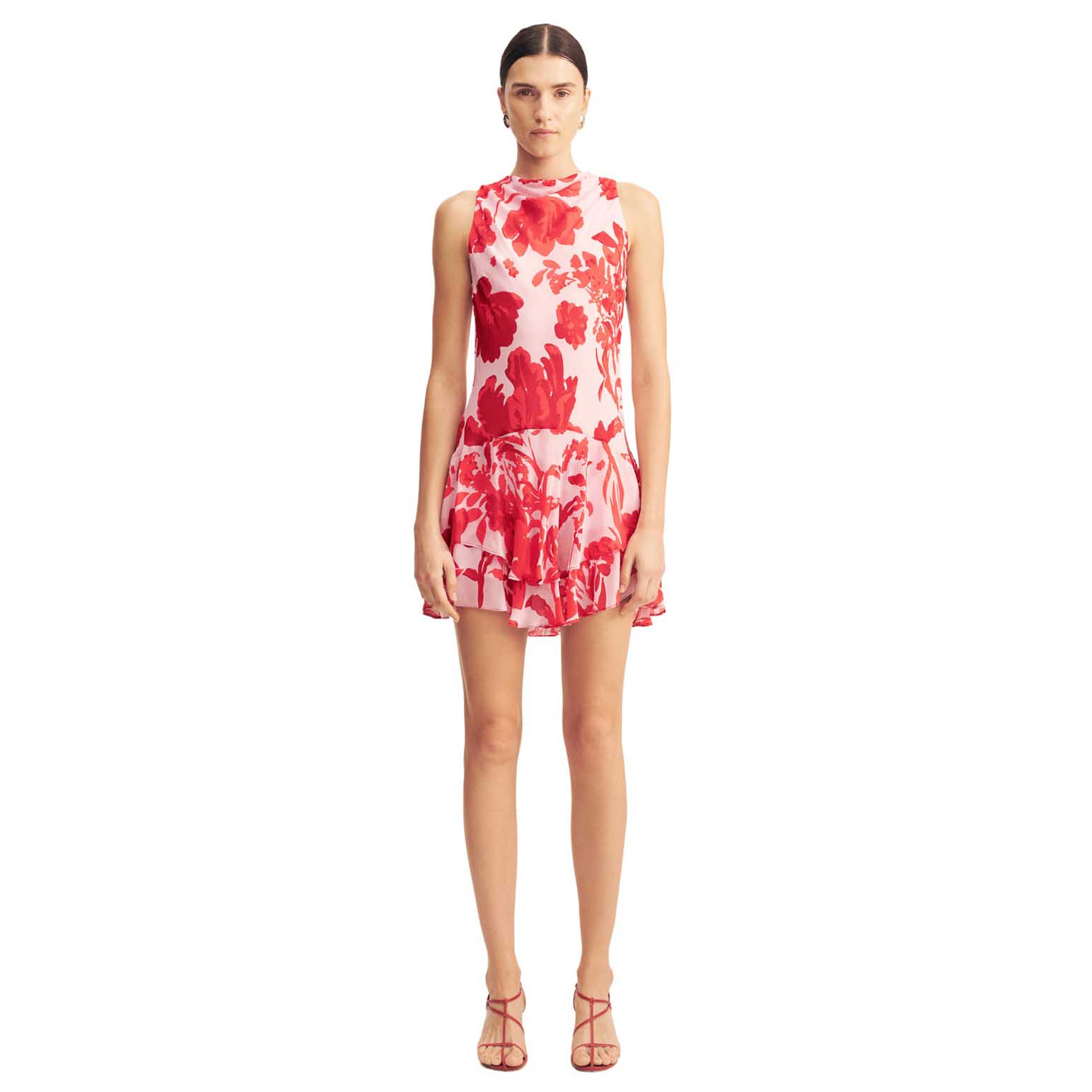 Shona Joy Aleyna Ruffle Mini Dress